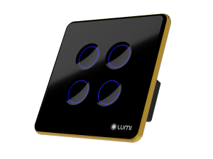 Công tắc thông minh Luto kính lõm| vuông